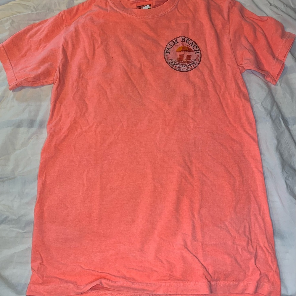 Comfort Colors Coral Short Sleeve Tee